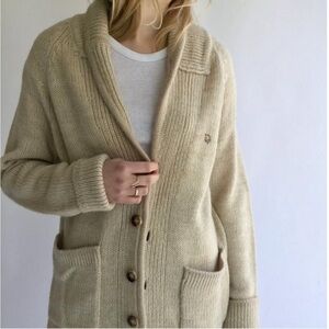 Dior Cream Knit Cardigan